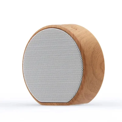 Altoparlante Bluetooth wireless A60 con venature del legno Mini subwoofer portatile O altoparlante stereo Supporto TF Aux USB